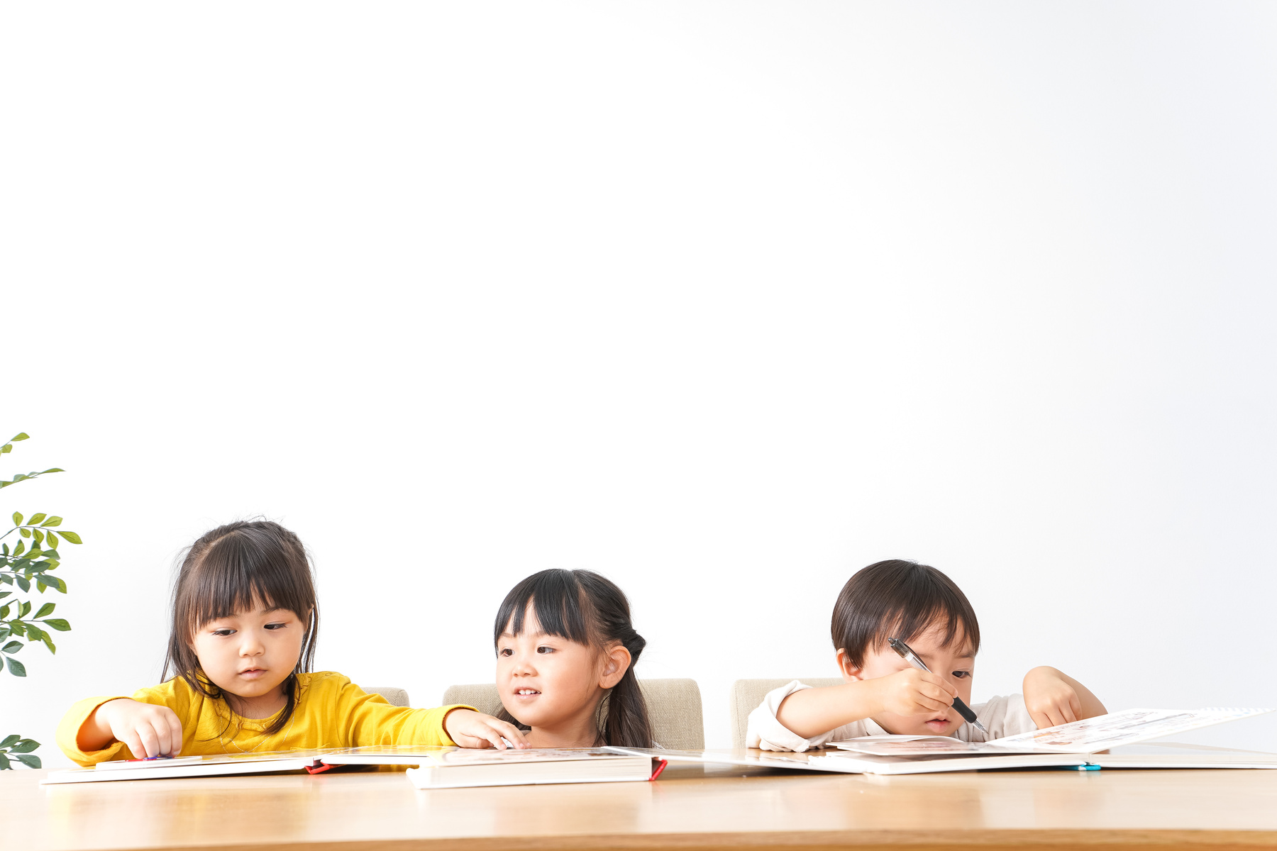 Studying children image